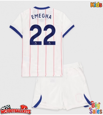Chelsea Emmanuel Emegha #22 Replica Third Stadium Kit for Kids 2026-27 Short Sleeve (+ pants)